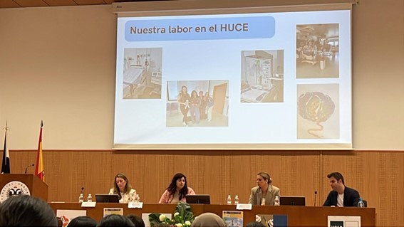 Imagen 2. Mesa sobre trabajo como enfermeras en diferentes ámbitos 