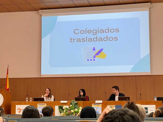 Imagen 4. Mesa sobre colegiación y sindicatos