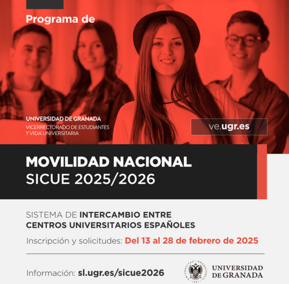 Movilidad Nacional SICUE 2025-2026 Movilidad Nacional SICUE 2025-2026