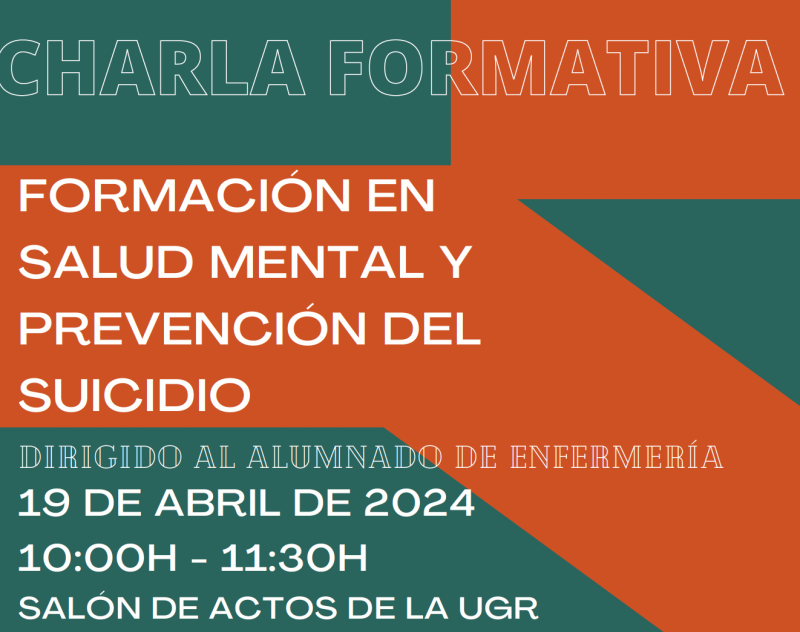 Formación en Salud Mental y Prevención del Suicidio Formación en Salud Mental y Prevención del Suicidio